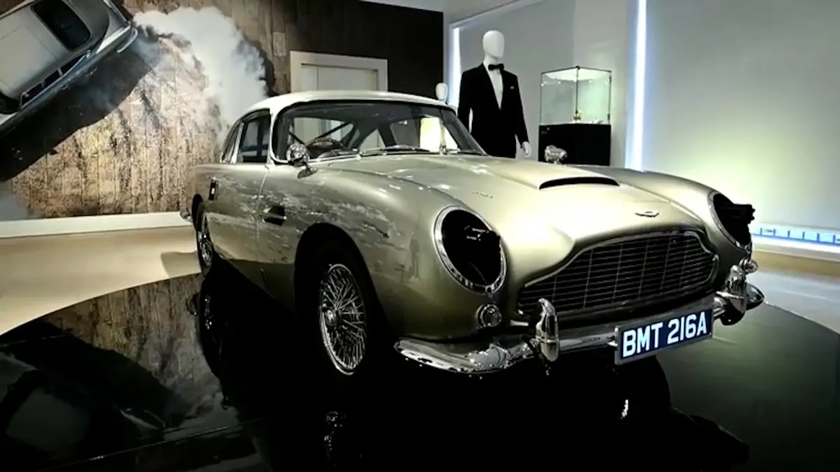 A charity auction for the James Bond film anniversary raised over 168 million